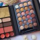 پالت سایه چند کاره 34 رنگ EYESHADOW BLUSHER LIP STICK HIGHLIGHTER EYEBROW