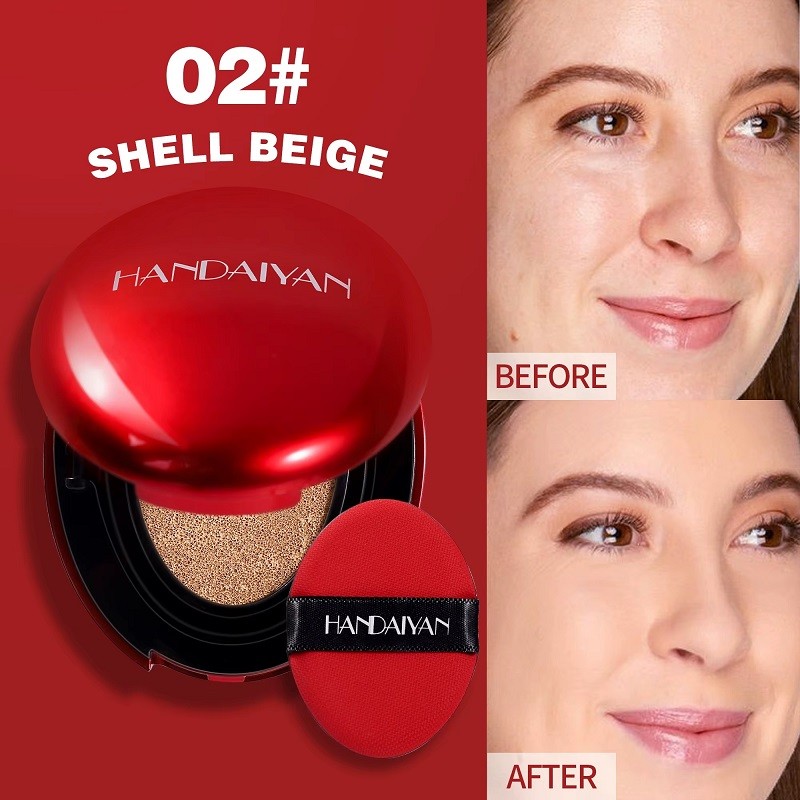 کوشن کرم پودری هندیان طرح تیر تیر HANDAIYAN MASK FIT CUSHION FOUNDATION