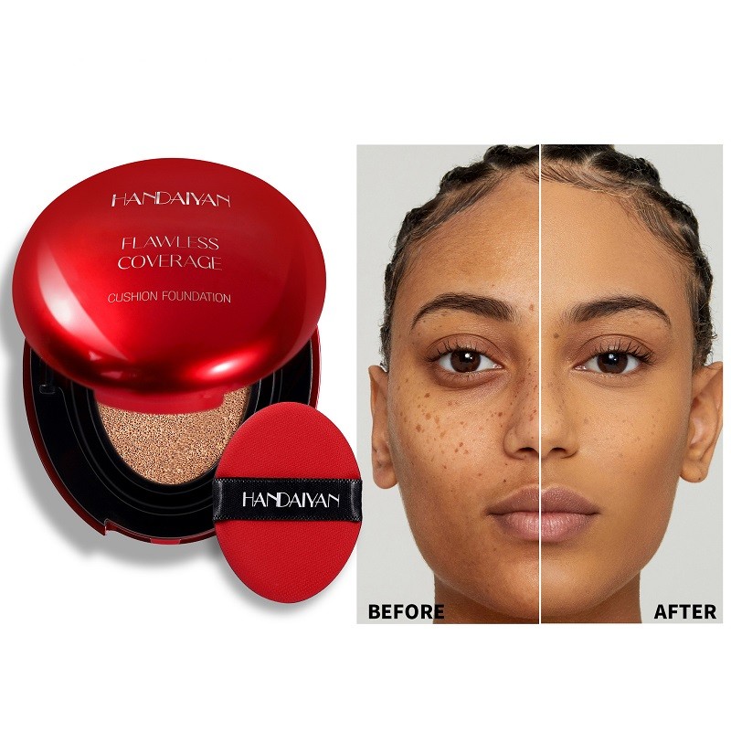کوشن کرم پودری هندیان طرح تیر تیر HANDAIYAN MASK FIT CUSHION FOUNDATION