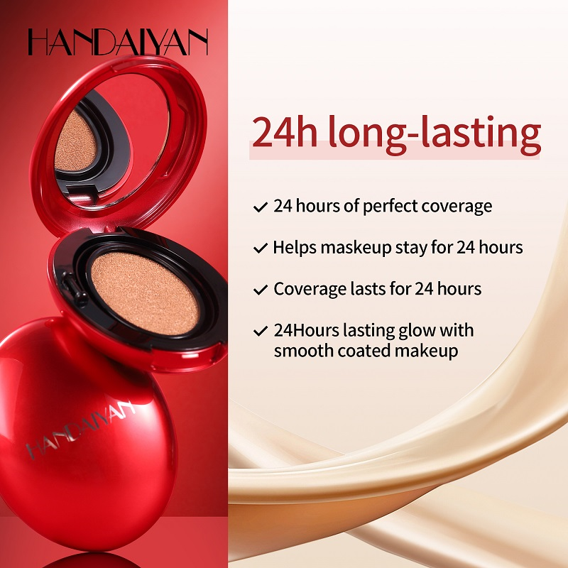 کوشن کرم پودری هندیان طرح تیر تیر HANDAIYAN MASK FIT CUSHION FOUNDATION