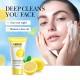 فوم پاک کننده و روشن کننده صورت عصاره لیمو سادور SADOER LEMON SPARKLING CLEANING CLEANSER