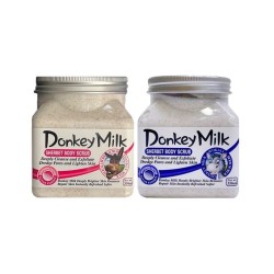 اسکراب شنی شیر الاغ وکالی WOKALI DONKEY MILK SHERBET BODY SCRUB