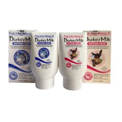 کرم روشن و سفید کننده بدن شیر الاغ و کا لی WO KA LI DONKEY MILK WHITENING CREAM