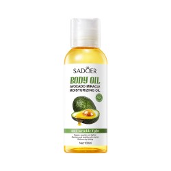 روغن مرطوب کننده صورت و بدن عصاره آووکادو سادور SADOER BODY OIL AVOCADO MIRACLE MOISTURIZING OIL