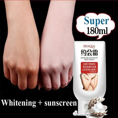 کرم سفید کننده فوری بدن بیوووو اکواااا WHOLE BODY REJUVENATING DATING CREAM