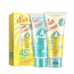پک کرم ضدآفتاب و لوسیون ترمیم کننده ایمیجز IMAGES Sunscreen Set