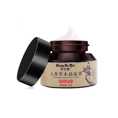 کرم ضد جوش جنسینگ و آلوئه‌ورا Meng Ba Mei Ginseng Herbal Acne Cream