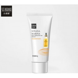 فوم شستشو طلا سنانا senana marina gold fullerene skin care cleanser