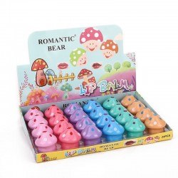 بالم لب قارچی رمانتیک بیر romantic bear lip balm mushroom
