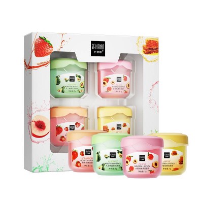 پک بالم لب سنانا senana double care lip balm set