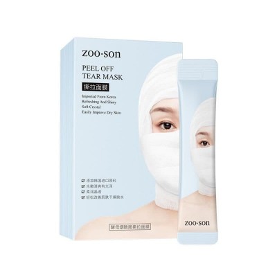 ماسک ساشه ای پیل آف زوو سون zoo son peel off tear mask