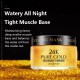 ماسک خواب طلا 24 ونزن 24k gold niacinamide hydrating sleep mask venzen