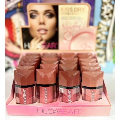 رژ لب مایع هدی بیر Huda Bear Kiss Dry Matte Lip Gloss