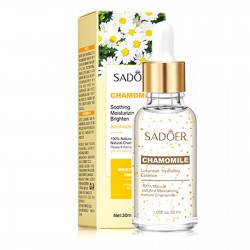 سرم  روشن کننده و کوچک کننده منافذ پوست سادور sadoer chamomile soothing moisturizing brighten
