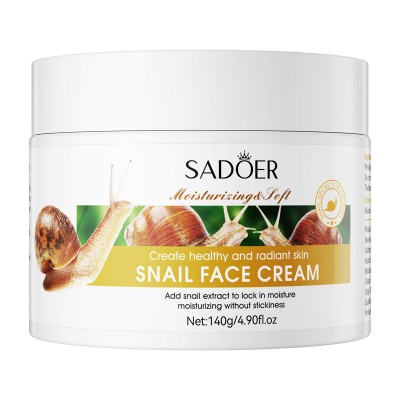 کرم دست و صورت حلزون سادور SADOER  Snail Moisturizer Face Cream