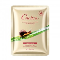 ماسک ورقه ای حلزون چلیکا chelica snail essence moisturizing mask