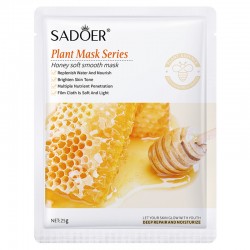 ماسک ورقه ای عسل سادور SADOER honey soft smooth mask