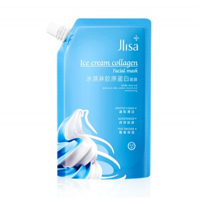 ماسک صورت کلاژن ساز جلیسا JLISA ICE CREAM COLLAGEN FACIAL MASK