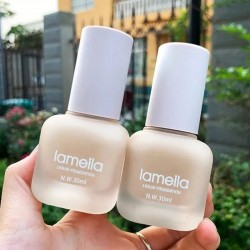 کانسیلر کرمپودر  فول کاور لامیلا LAMEILA LIQUID FOUNDATION