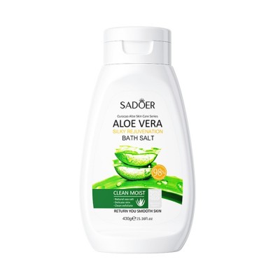 تصویر نمک حمام بدن آلوئه ورا 98 درصد سادور | اصلی Aloe Vera 98% Body Bath Salt Sadur | Original 82042