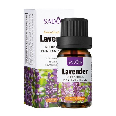 اسانس آروما تراپی و روغن ماساژ اسطوخودوس سادور SADOER ESSENTIAL OIL SERIES LAVENDER