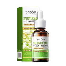 سرم ضد جوش و کنترل چربی و درمان آکنه سالیسیلیک اسید سادور SADOER SALICYLIC ACID OIL CONTROL ACNE TREATMENT ESSENCE