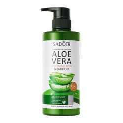 شامپو ضد شوره و ترمیم کننده موی سر عصاره آلوئه ورا سادور SADOER ALOE VERA ANTI DANDRUFF REPAIR SHAMPOO