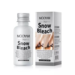 کرم و برف سفید کننده صورت و بدن مویام MOOYAM SNOW BLEACH CREAM