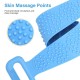 لیف سیلیکونی و ماساژور کمری دوطرفه SILICONE BODY BACK SCRUBBER BRUSH EXFOLIATING