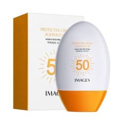 کرم ضد آفتاب فلوئیدی بی رنگ SPF50 ایمیجز IMAGES PROTECTIVE CREAM ISOLATION MULTI EFFECT PROTECT