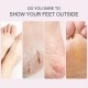 ماسک ورقه ای روشن کننده پوست پا عصاره گل رز سادور SADOER EXFOLIATING FOOT MASK