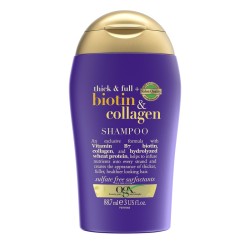 شامپو بیوتین و کلاژن بدون سولفات او جی ایکس 88.7 میل OGX BIOTIN COLLAGEN SHAMPOO