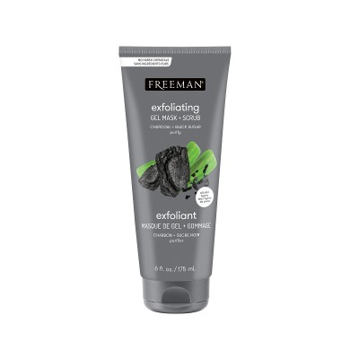 ماسک و اسکراب صورت شکر و زغال فریمن FREEMAN EXFOLIATING GEL MASK SCRUB