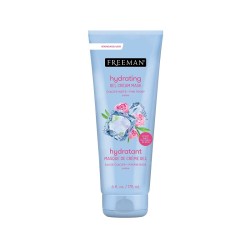 ماسک آبرسان گل پئونی و یخچالهای طبیعی فریمن FREEMAN GLACIER WATER PINK PEONY CALMS GEL CREAM MASK