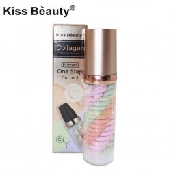 پرایمر و زیر ساز آرایش رنگی کیس بیوتی kiss beauty collagen