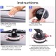 هولدر موبایل 360 درجه وکیومی ONE BUTTON POP UP SUCTION CUP PHONE HOLDER