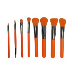 ست براش پاستیلی 8 عددی PASTEL MAKEUP BRUSH SET 8 PIECES