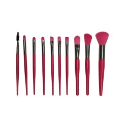 ست براش پاستیلی 10 عددی PASTEL MAKEUP BRUSH SET 10 PIECES