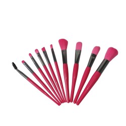 ست براش پاستیلی 10 عددی PASTEL MAKEUP BRUSH SET 10 PIECES