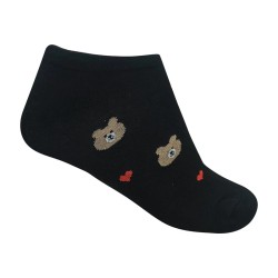 جوراب مچی زنانه طرح خرس آوین AVIN WOMEN ANKLE SOCKS BEAR DESIGN