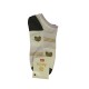 پک 4 عددی جوراب مچی زنانه طرح خرس تم بنفش آوین AVIN WOMEN ANKLE SOCKS BEAR PURPLE DESIGN
