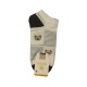 پک 4 عددی جوراب مچی زنانه طرح خرس تم مشکی آوین AVIN WOMEN ANKLE SOCKS BLACK BEAR DESIGN