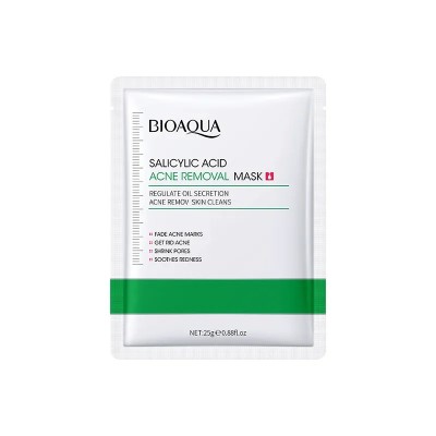 ماسک ورقه ای ضد جوش و آکنه سالیسیلیک اسید SALICYLIC ACID ACNE REMOVAL MASK