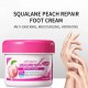 کره رفع ترک دست و پا عصاره هلو سادور SADOER ANTI CRACK SQUALANE PEACH REPAIR CREAM