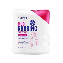 اسکراب و لایه بردار ژلی بدن سادور SADOER MUD RUBBING BODY GEL REJUVENATING SKIN