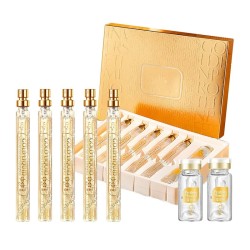 پک نخ کلاژن ساز جذبی پروتئینی و اسپری طلا اچ ای اچ HIH INVERSE TIME BOUNCING GOLDEN PROTEIN SET BOX