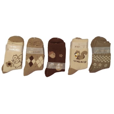 جوراب ساقدار زنانه پشمی موهر طرح سنجاب کوکو اند هانا COCO & HANA WOMEN SOCKS ANIMAL