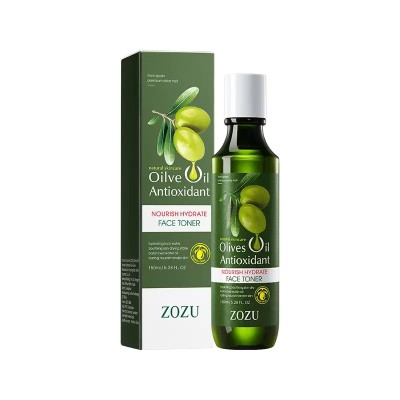 تونر آبرسان و تغذیه کننده روغن زیتون زوزو ZOZU OILVE OIL NOURISH HYDRATE FACE TONER