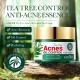 کرم ضد جوش و آکنه و کنترل چربی پوست عصاره چای سبز سادور SADOER TEA TREE ACNES OIL CONTROL FACE CREAM