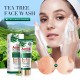 فوم شستشوی ضد جوش و آکنه و کنترل چربی پوست عصاره چای سبز سادور SADOER TEA TREE ACNES OIL CONTROL CLEANSER